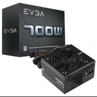 купить Блок питания ATX 700W EVGA 700 W1, Active PFC, вентилятор 12 см, 80+ WHITE  100-W1-0700-K2 в Алматы фото 1