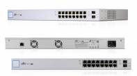 купить Коммутатор Ubiquiti UniFi Switch 16 150W управляемый UniFi 16 портов 10/100/1000Mbps PoE(150W) 2xSFP в Алматы фото 2