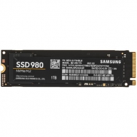 купить Твердотельный накопитель 1000GB SSD Samsung 980 NVMe M.2 2280 R3500Mb/s W3000MB/s MZ-V8V1T0BW в Алматы фото 1
