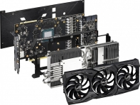 купить Видеокарта ASUS GeForce RTX2080 GDDR6 8GB 256bit HDMIx2 DPx2 HDCP USB TYPE-C ROG-STRIX-RTX2080-A8G-GAMING в Алматы фото 2