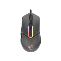 Купить Мышь MSI Clutch GM30 Black GAMING Mouse USB2.0/кабель 2м/Вес 98г./Черный Алматы