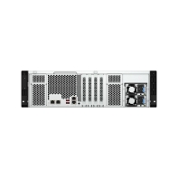 купить Сетевой RAID-накопитель QuTS hero, 16 отсеков 3,5*/2,5*, 2 порта 2,5 GbE RJ-45, 2 порта 10 GBASE-T, стоечное исполнение, 2 блока питания. AMD Ryzen 7000 8C16T до 5,3 ГГц, 32 ГБ DDR4. Направляющие в комплект поставки не входят. в Алматы фото 3