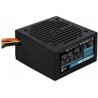купить Блок питания, Aerocool, VX PLUS 400, 400W, ATX, (230V None-PFC), 20+4 pin, 4+4pin, 2*Sata, 2*Molex, 1*FDD, 1*PCI-E 6 pin, Поддержка Haswell, Вентилятор 12 см, Кабель питания, Чёрный                                                                      в Алматы фото 1
