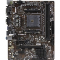 купить Материнская плата MSI A320M PRO-E AM4 A320 2xDDR4 4xSATA3 RAID D-Sub DVI mATX в Алматы фото 2