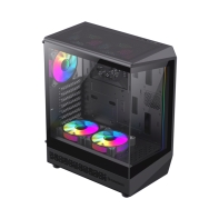 купить Компьютерный корпус Gamemax Vista COC AB Black без Б/П в Алматы фото 2