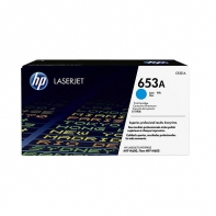Купить 653A Cyan Toner Cartridge for LaserJet Enterprise Color MFP M680, up to 16500 pages. Алматы