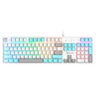 купить Клавиатура игровая Bloody S510R-Icy White Brown  <USB, механическая, 1,8м> в Алматы фото 1