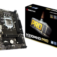 купить Материнская плата S-1151 Biostar H310MHD PRO2 <mATX, 2xDDR4, VGA, DVI, HDMI, M2, USB2.0x6, USB3.1x4> в Алматы фото 1