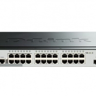 купить D-Link DGS-1510-28LP/ME/A1A Управл-ый комму-тор  24 порта 10/100/1000  PoE + 4 порта SFP /  в Алматы фото 1