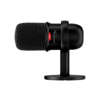 купить Настольный микрофон HyperX SoloCast на подставке в Алматы фото 2