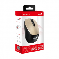 купить Беспроводная мышь Genius NX-7015,GOLD/BlueEye/2.4Ghz/1200dpi/31030019402 в Алматы фото 3