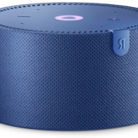 купить Умная Колонка Новая Яндекс.Станция Мини, Синий сапфир (YNDX-00021 Blue) в Алматы фото 1