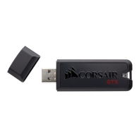 купить Флешка USB Corsair Voyager GTX 256ГБ, USB3.0, CMFVYGTX3C-256GB в Алматы фото 3