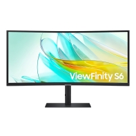 купить Монитор 34* Samsung ViewFinity LS34C650UAI, Black, VA, 3440x1440@100Hz, 350кд/м2, 3000:1, 5ms, DP LS34C650UAIXCI в Алматы фото 1