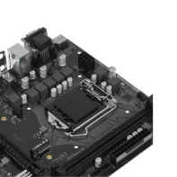 купить Материнская плата ASRock H470M-HDV/M.2 LGA1200 2xDDR4 4xSATA RAID M.2 D-Sub HDMI DVI mATX в Алматы фото 4