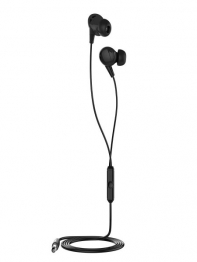 купить Наушники-вкладыши ORICO SOUNDPLUS-RP1-BK <3.5mm, 1.2M, Black> в Алматы фото 3
