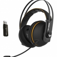 купить Беспроводная игровая гарнитура TUF Gaming H7 Wireless, Yellow, 90YH01NY-B3UA00 в Алматы фото 1