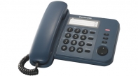 купить Panasonic Телефон проводной	KX-TS2352RUC  KX-TS2352RUC (синий)  в Алматы фото 1
