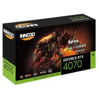 купить Видеокарта Inno3D GeForce RTX4070 X3 OC, 12G GDDR6X 192-bit HDMI 3xDP N40703-126XX-185252L в Алматы фото 3