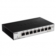 купить Коммутатор, D-Link, DGS-1100-08P/B1A, Настольный, Управляемый, 8 портов 10/100/1000М, Корпус металл, Poe (802.3af) в Алматы фото 1