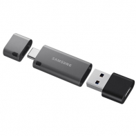 купить USB-ФЛЕШ-НАКОПИТЕЛЬ  64Gb Samsung DUO Plus USB 3.1 Type-C Silver MUF-64DB/APC в Алматы фото 2