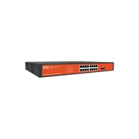 купить Коммутатор настраиваемый Wi-Tek PoE 250Вт, порты 16 PoE GE + 2 SFP, Easy Smart WI-PCES318GF в Алматы фото 2