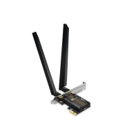 Купить Сетевой адаптер беспроводной PCIe BE9300 Tp-Link Archer TBE552E <Трехдиапазонный беспроводной PCI Express-адаптер Wi-Fi 7 с поддержкой Bluetooth 5.4, IEEE 802.11a/b/g/n/ac/ax/be, скорости передачи: 6 ГГц до 5760 Мбит/с, 5 GHz  до 2882Мбит/с , 2,4 GHz Алматы