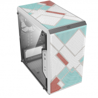 купить Корпус CoolerMaster MasterBox Q300L RETRO (MCB-Q300L-WANN-SRE) mATX/Mini-ITX 2xUSB3.0 Без Б/П Белый в Алматы фото 2