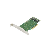 Купить PCI-Ex8 I/O Card, Lr-Link Linkreal LRNV95N8 PCIe x8 to 2-Port M.2 NVMe Adapter (300701) Алматы