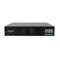 Купить Systeme Electric Smart-Save Online SRV 6000 ВA, 6000 Вт, 230 В, 1:1, 2U+2U, конвертируемый форм-фактор, 16 шт. АКБ, 12В 9Ач, клеммы, размеры 440x600x174 мм в Алматы