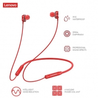 купить Наушники Lenovo HE08 красный в Алматы фото 2
