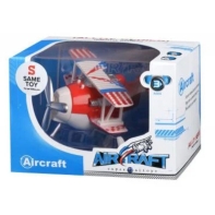 купить Самолет металический инерционный Same Toy Aircraft красный со светом и музыкой SY8012Ut-3 в Алматы фото 4