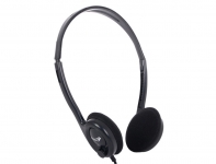 купить Наушники Genius HS-M200C Single Jack, 20Hz-20kHz, 105dB/-38dB, черные, 31710151103 в Алматы фото 3