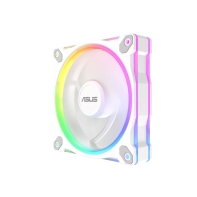 купить Вентилятор для корпуса ASUS PRIME MR120 FAN ARGB WHITE 3IN1 120x120x28 MR120-1/WH/3 IN 1// в Алматы фото 3