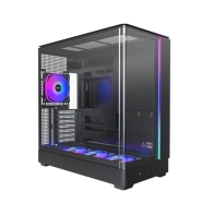 Купить Корпус Montech KING 45 PRO (B) ATX/Micro-ATX/Mini-ITX 2xUSB3.0 1xType-C 1xAudio Черный в Алматы