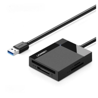 купить Переходник Ugreen CR125 USB 3.0 All-in-One Card Reader 50cm 4in1, 30333 в Алматы фото 1