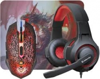 купить Комплект игровой Defender DragonBorn MHP-003 мышь+гарнитура+ковер в Алматы фото 1