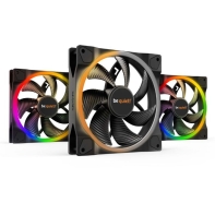 Купить Вентилятор для компьютерного корпуса Bequiet! Light Wings 140mm PWM ARGB Triple Pack Алматы