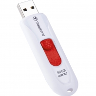 купить Transcend TS64GJF590W, USB Flash Drive 64GB *590* (белый) в Алматы фото 1