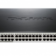 купить D-Link DGS-1210-52MP/ME/B1A Управляемый коммутатор  48 портов 10/100/1000 с поддержкой РоЕ  + 4SFP /  в Алматы фото 1