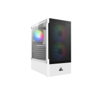 Купить Корпус Wintek Shadow PRO 801 W-M TG, ATX, USB 1*3.0/2*2.0, HD-Audio Mic, 2*14cm 1*12cm ARGB fan (без контроллера), белый Алматы