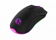 купить Компьютерная мышь, Delux, GTM-625OUB, Игровая, Оптическая, 1000-12000dpi, Позолоченный кабель в тканевой оплётке, 7 функциональных клавиш, Частота сканирования до 1000Hz, Подсветка, Длина кабеля 1,6 метра, Размер: 160*65*220 мм, Чёрный в Алматы фото 2