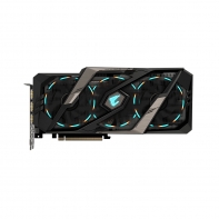 купить Видеокарта, Gigabyte, RTX2080Ti AORUS 11G (GV-N208TAORUS-11GC) 4719331303709, GDDR6, 352bit, USB-C, HDMI, 3-DP, Windforce 3X Fan, Цветная коробка в Алматы фото 1