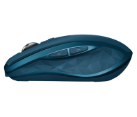 купить Мышь беспроводная Logitech MX Anywhere 2S MIDNIGHT TEAL (бирюзовая, 200-4000 dpi, Bluetooth, 2.4 GHz/USB-ресивер (Logitech Unifying®), 7 кнопок, перезаряжаемая литий-полимерная батарея (500 мА·ч)) в Алматы фото 2