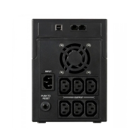 купить ИБП Ippon Back Basic 2200, 2200VA, 1320Вт, AVR 162-280В, 6хС13, управление по USB, без комлекта кабелей в Алматы фото 3