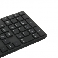 купить Клавиатура проводная мультимедийная Genius SlimStar 126, USB,  104 клавиши, 9 горячих кнопок, влагозащищенная, тонкие клавиши клавиши, кабель 1.5 м. в Алматы фото 3