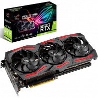 купить Видеокарта Asus GeForce RTX 2060 SUPER EVO OC Edition 8GB GDDR6 256bit HDMIx2, DPx2, 1xUSB Type-C)  ROG-STRIX-RTX2060S-O8G-EVO-GAMING ASUS Aura RGB Lighting, подсветка контура радиатора. в Алматы фото 1