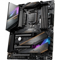 купить Материнская плата MSI MEG Z490 ACE LGA1200 iZ490 4xDDR4 6xSATA3 RAID 3xM.2 SLI CrossFire ATX в Алматы фото 1