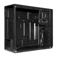 купить CASE Qmax 1701B MidiTower  2,5* x 4, 3,5*x 3, External 3,5*x 1, 5,25* x 1 , Expansion Slots x 4, USB x 2, 37 x 17 x 35 см,  Micro-ATX/Mini-ITX, black в Алматы фото 2