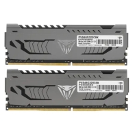 купить Модуль памяти Patriot Viper Steel, PVS48G320C6K, DDR4, DIMM, 8Gb, kit (2x4Gb), 3200Mhz, CL18 в Алматы фото 3
